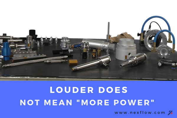 louder does not mean more power