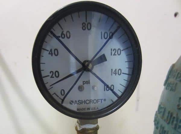 Unlisted Fire Sprinkler Gauge