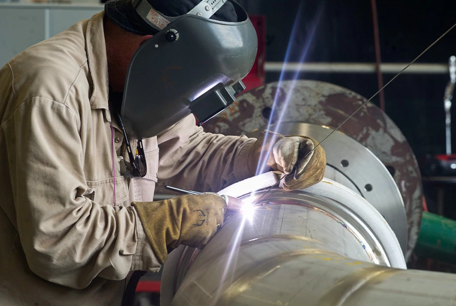 A Welder at NASA