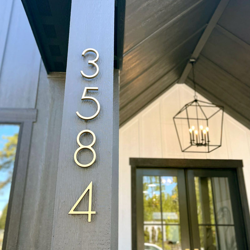 Emtek Modern House Numbers