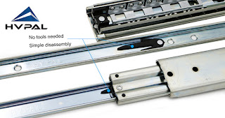 Hvpal Ball Bearing Drawer Slides Dynamic Load Testing |