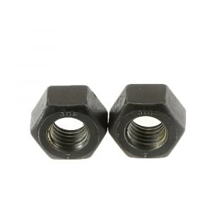 hex NUT black