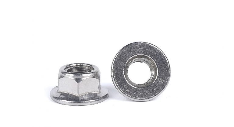 Non-serrated Hex Flange Nut