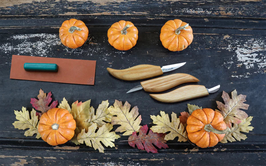 wood carving autumn